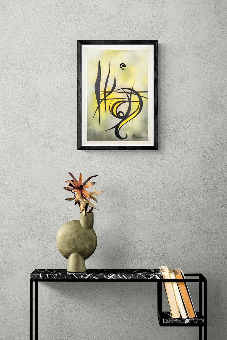 Original Abstract Expressionism Abstract Painting by Svetlana Sokolova