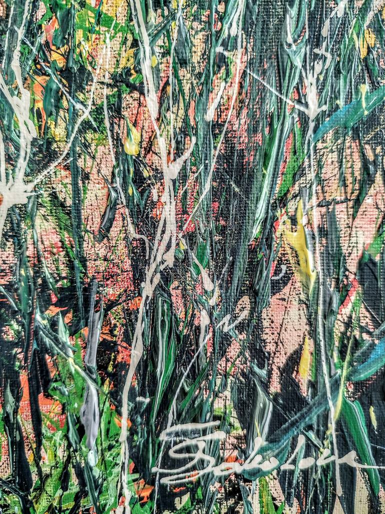 Original Abstract Expressionism Abstract Painting by Svetlana Sokolova