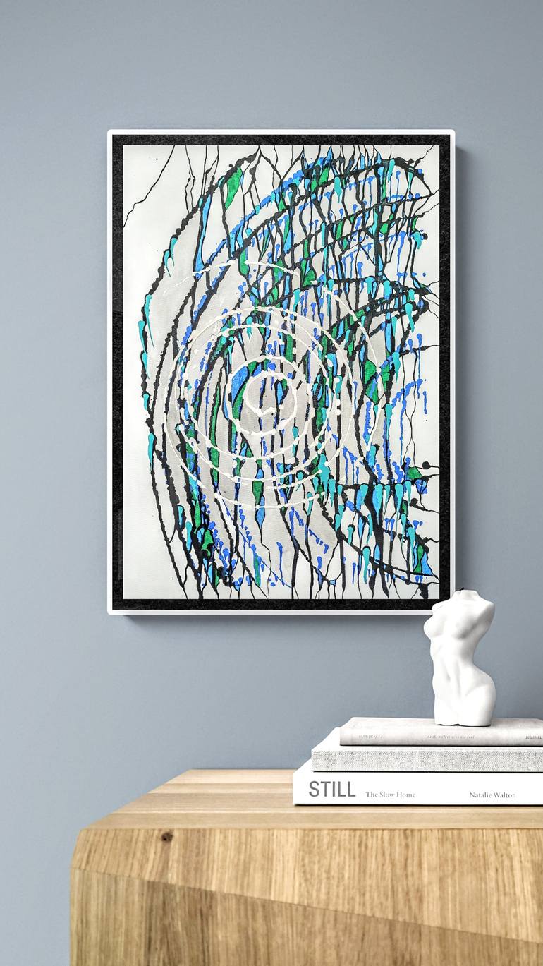 Original Abstract Expressionism Abstract Painting by Svetlana Sokolova