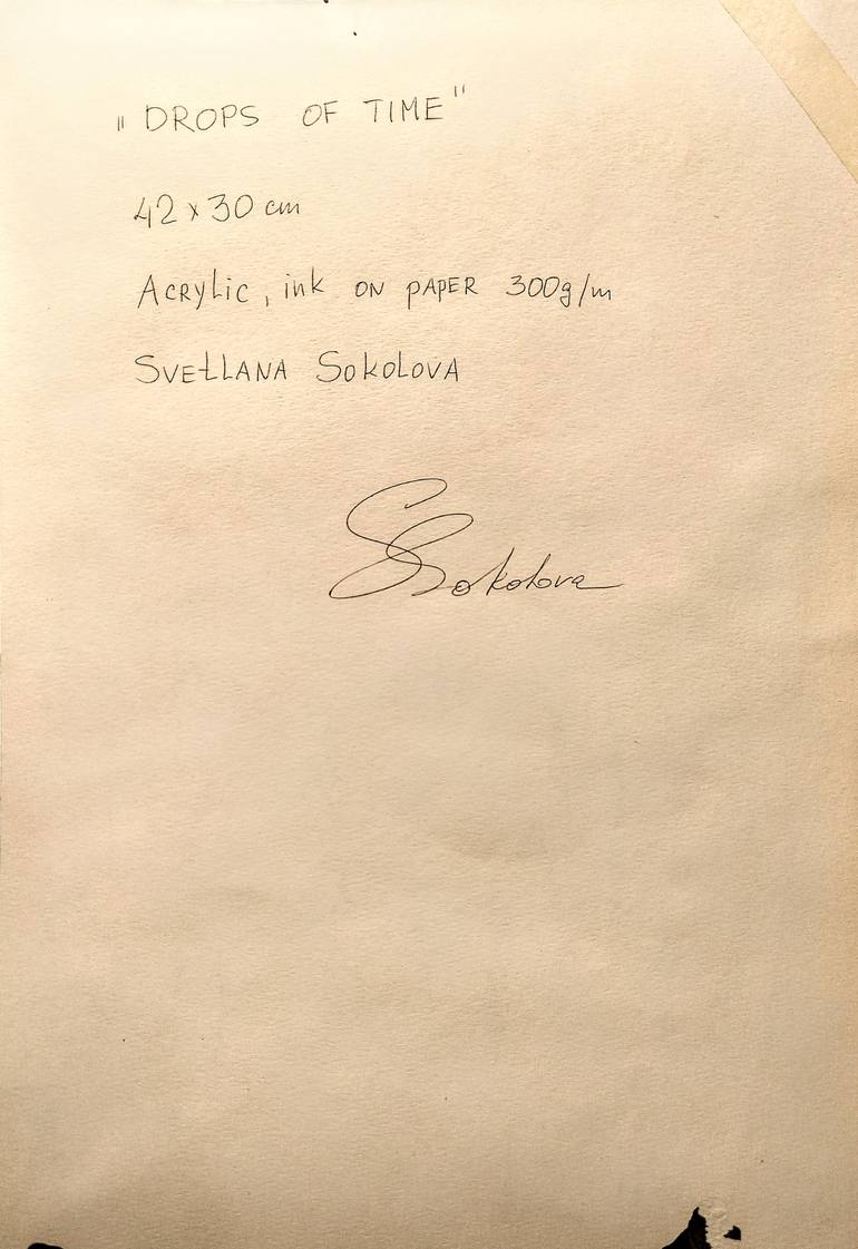 Original Abstract Expressionism Abstract Painting by Svetlana Sokolova