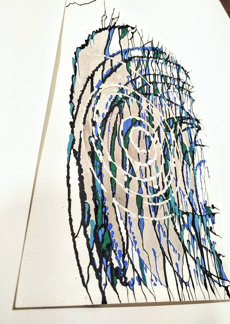 Original Abstract Expressionism Abstract Painting by Svetlana Sokolova