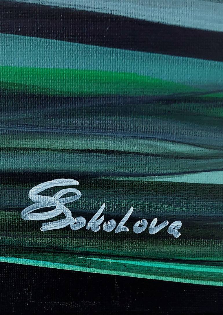 Original Abstract Landscape Painting by Svetlana Sokolova