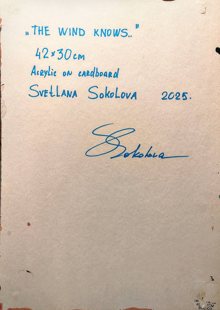 Original Abstract Expressionism Abstract Painting by Svetlana Sokolova