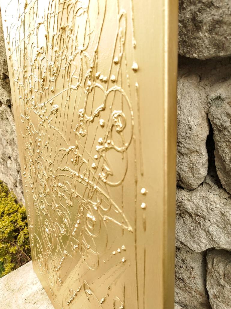 Original Symbolism Abstract Painting by Svetlana Sokolova