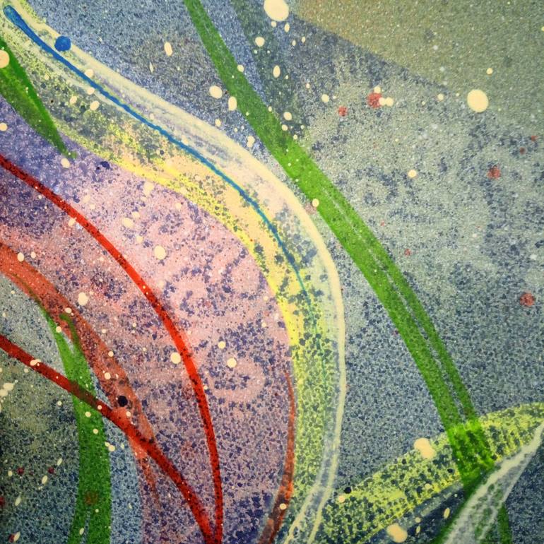 Original Abstract Expressionism Abstract Painting by Svetlana Sokolova
