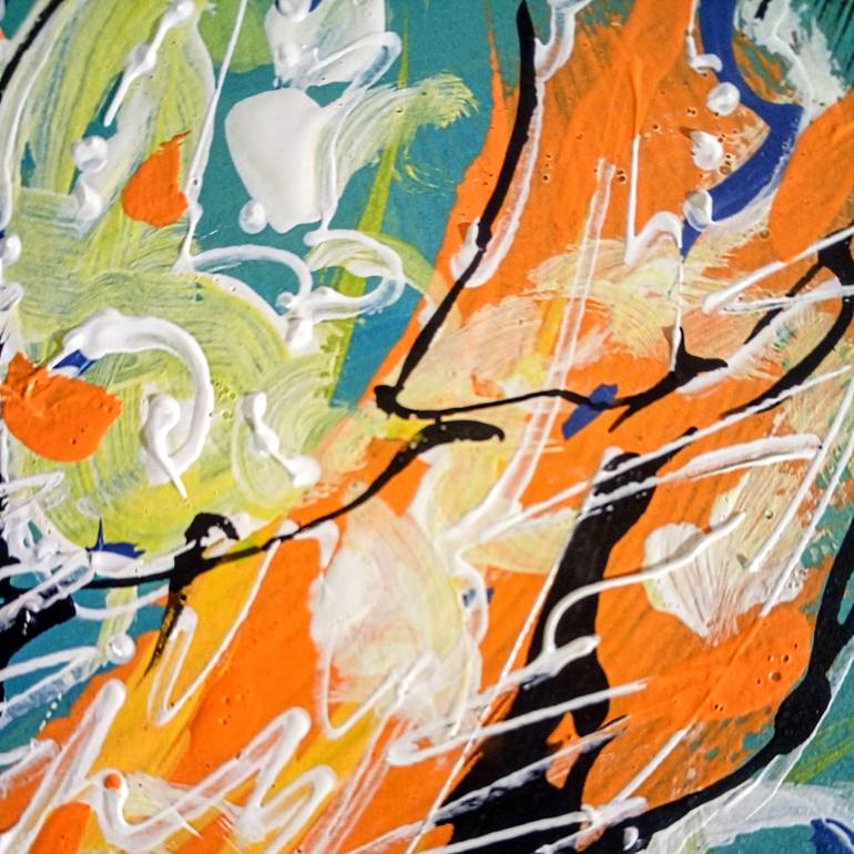 Original Abstract Animal Painting by Svetlana Sokolova