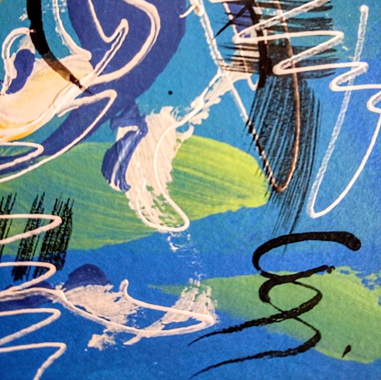 Original Abstract Animal Painting by Svetlana Sokolova