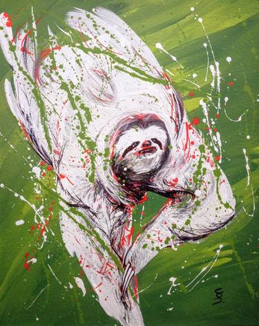 Print of Pop Art Animal Paintings by Svetlana Sokolova