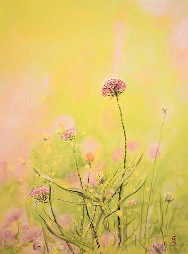 Print of Fine Art Floral Paintings by Svetlana Sokolova