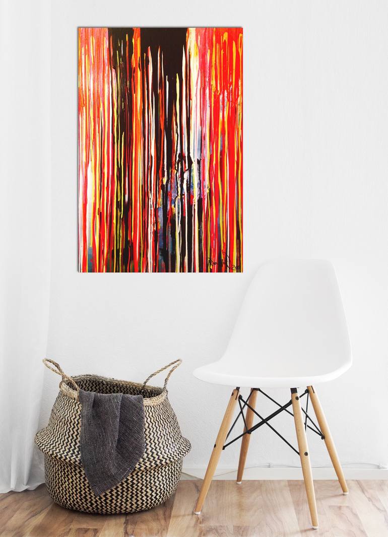 Original Abstract Painting by Nina Mahnik