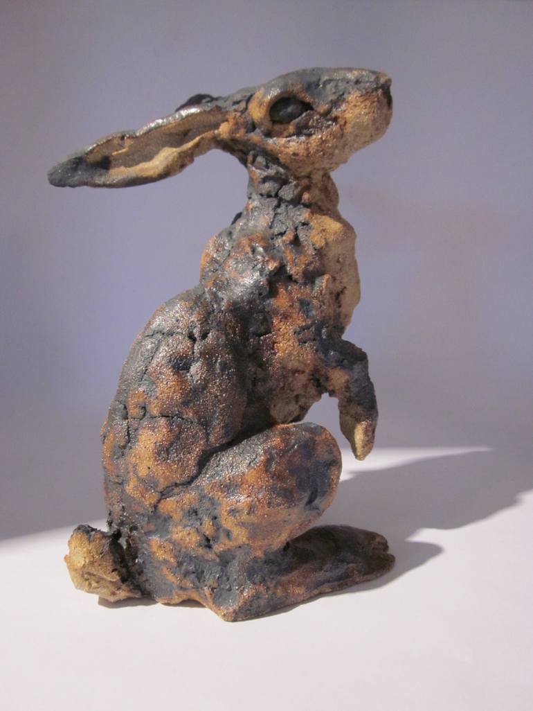 Hare Sculpture By Anna Gärberg 