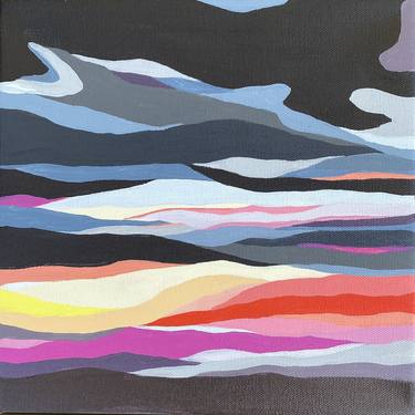 Original Abstract Paintings by Erika Hillefeld