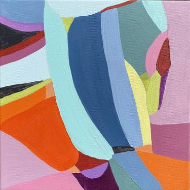 Original Abstract Paintings by Erika Hillefeld