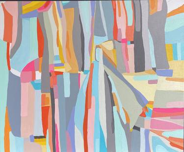 Original Abstract Paintings by Erika Hillefeld