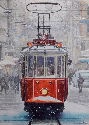 Print of Realism Travel Paintings by Eugene Panov