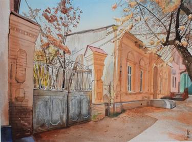 Print of Realism Architecture Paintings by Eugene Panov