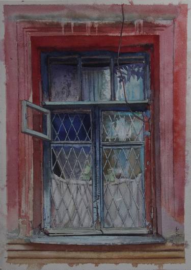 Print of Realism Architecture Paintings by Eugene Panov