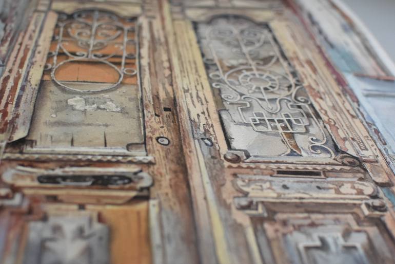 Original Realism Architecture Painting by Eugene Panov