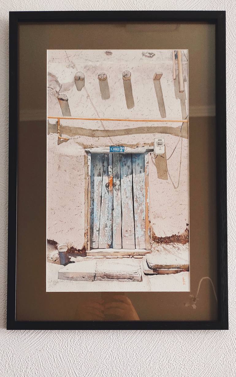 Original Realism Architecture Painting by Eugene Panov
