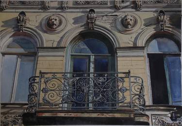 Print of Realism Architecture Paintings by Eugene Panov