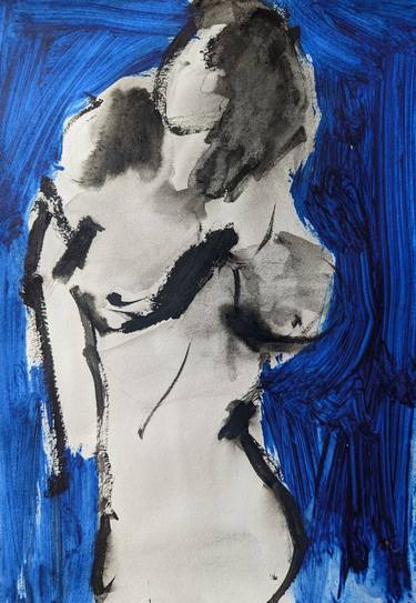 Print of Abstract Nude Paintings by Jenwin Baby