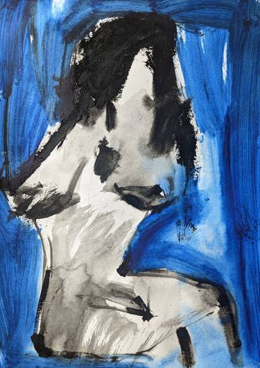 Print of Abstract Nude Paintings by Jenwin Baby