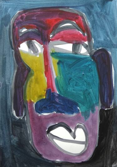 Print of Abstract Portrait Paintings by Jenwin Baby