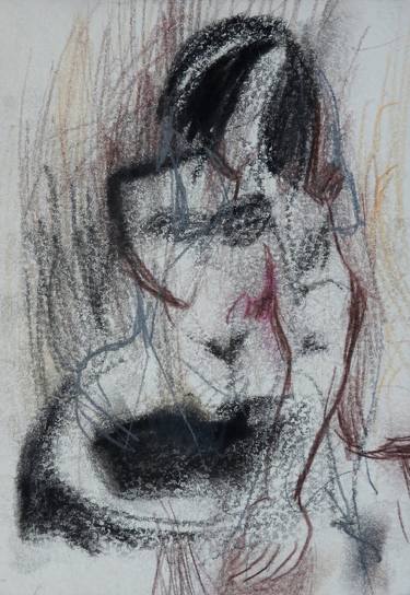 Original Abstract Nude Drawings by Jenwin Baby