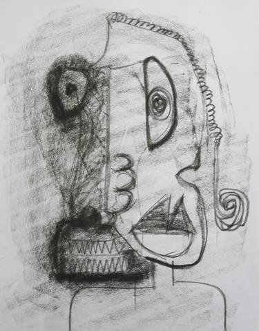 Original Abstract People Drawings by Jenwin Baby