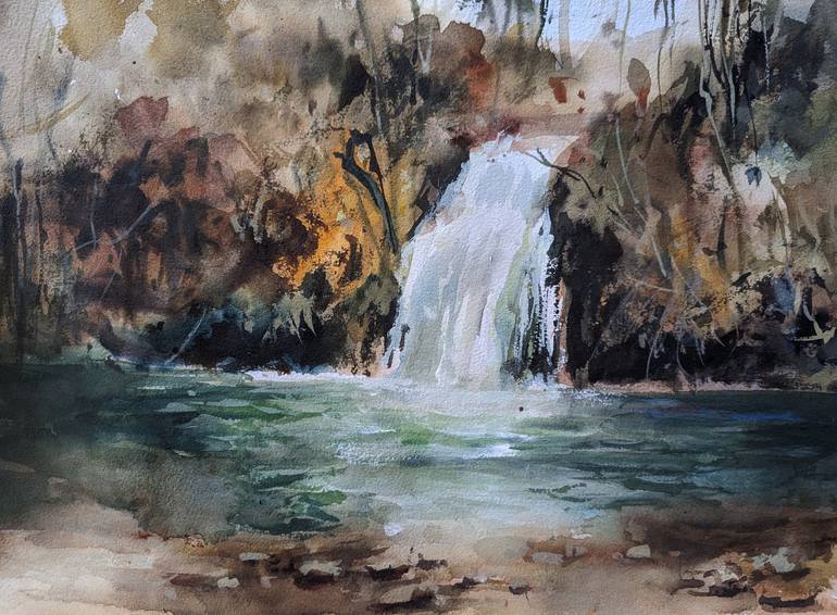 Original Realism Landscape Paintings by Jenwin Baby