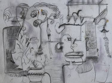 Original Abstract Family Drawings by Jenwin Baby