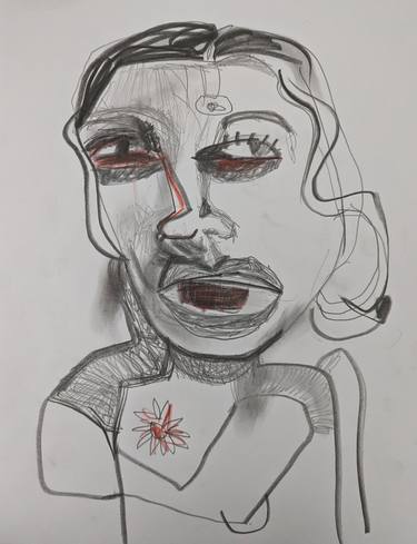 Original Abstract People Drawings by Jenwin Baby