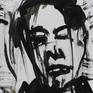 Abstract Portrait / Finder 03 /Black & White Painting Painting by ...