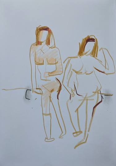 Original Nude Drawings by Jenwin Baby