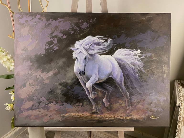 Original Abstract Animal Painting by Yasser Alarfaj