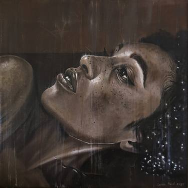 Original Figurative Water Paintings by Lena Med