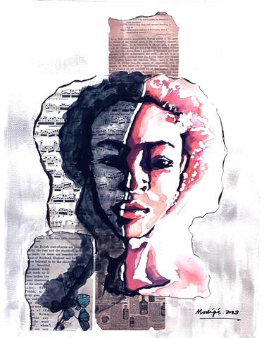 Original Women Collage by Modupe Alatise Odusote