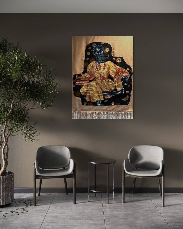Original Figurative Women Painting by Modupe Alatise Odusote