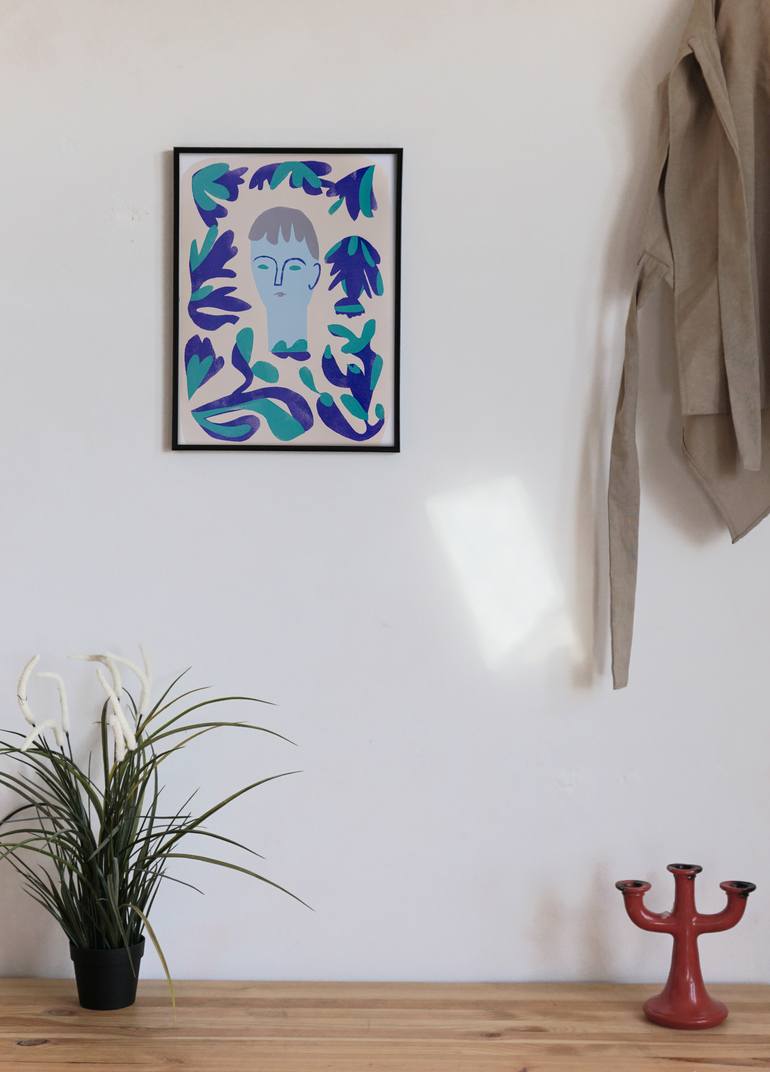 Original Figurative Garden Printmaking by Aleksandr Biruk