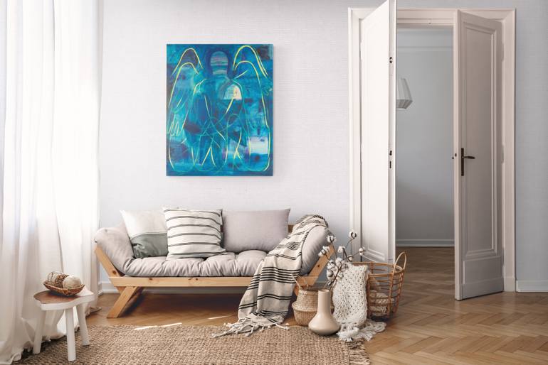 Original Contemporary Light Painting by Aleksandr Biruk