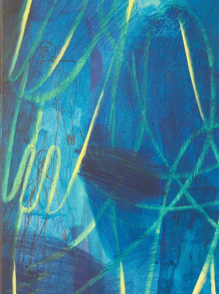 Original Contemporary Light Painting by Aleksandr Biruk