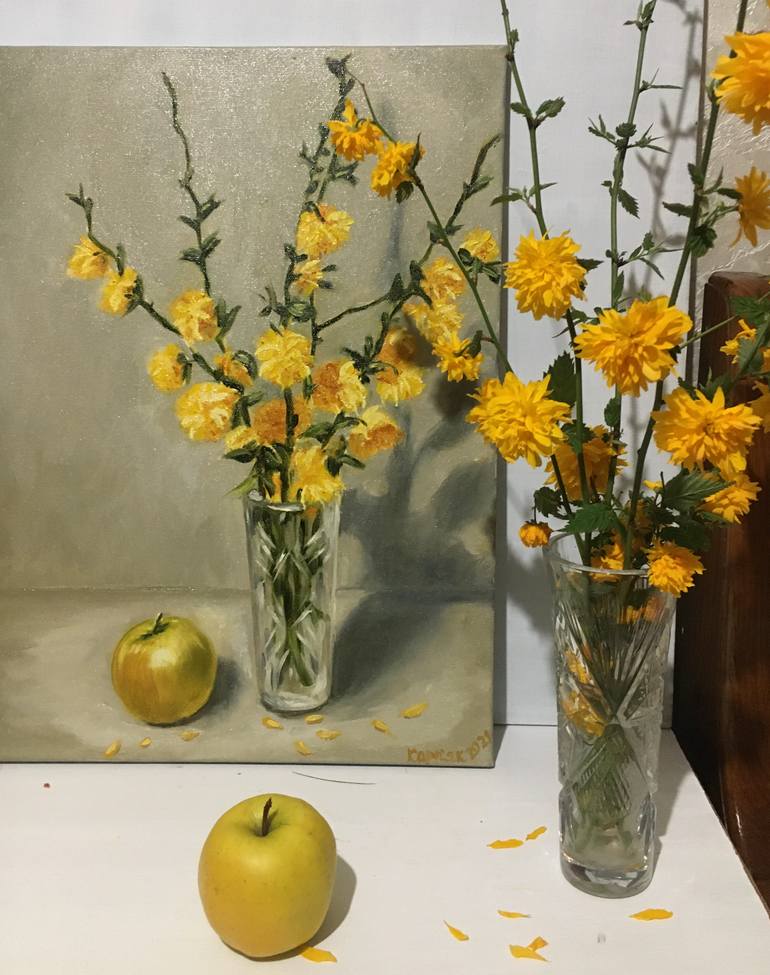 Original Realism Still Life Painting by Iryna Karpiak
