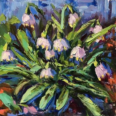 Print of Impressionism Floral Paintings by Iryna Karpiak