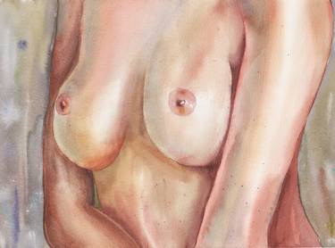 Print of Figurative Erotic Paintings by Maria Kiseleva