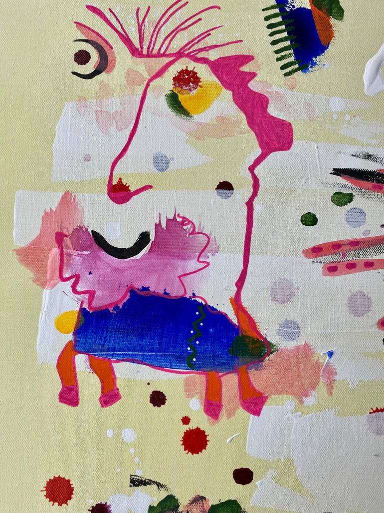 Original Figurative Abstract Painting by Suraya Baumeister