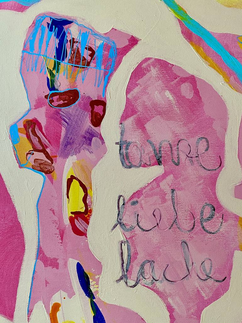 Original Illustration Abstract Painting by Suraya Baumeister