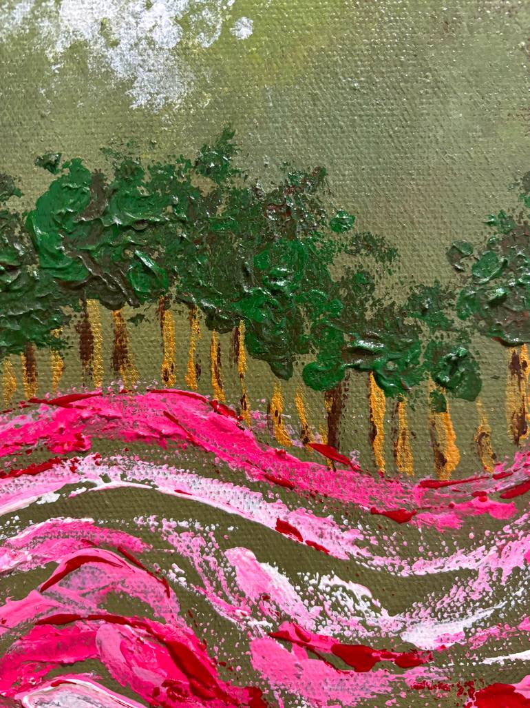 Original Abstract Landscape Painting by Sindy Yeung