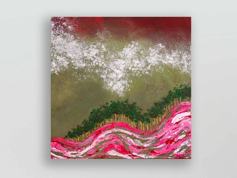 Original Abstract Landscape Painting by Sindy Yeung