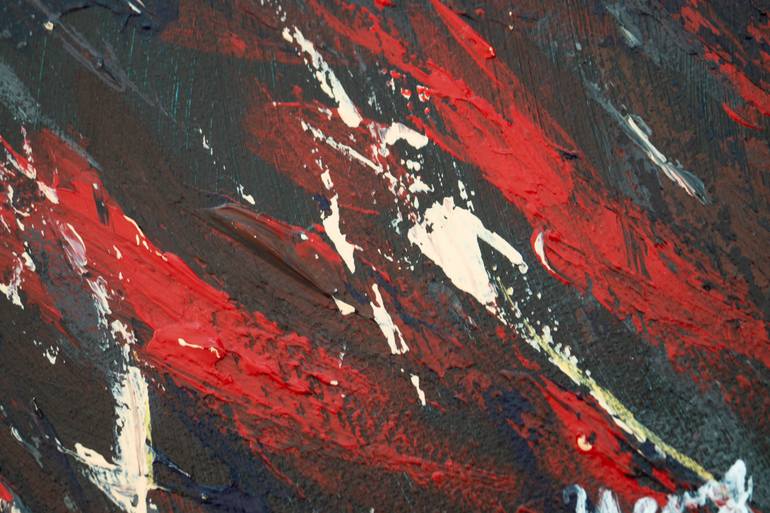 Original Abstract Expressionism Abstract Painting by Sindy Yeung