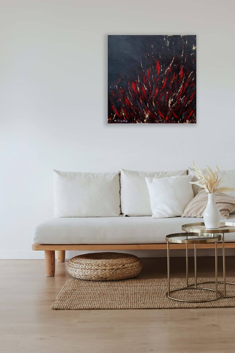 Original Abstract Expressionism Abstract Painting by Sindy Yeung
